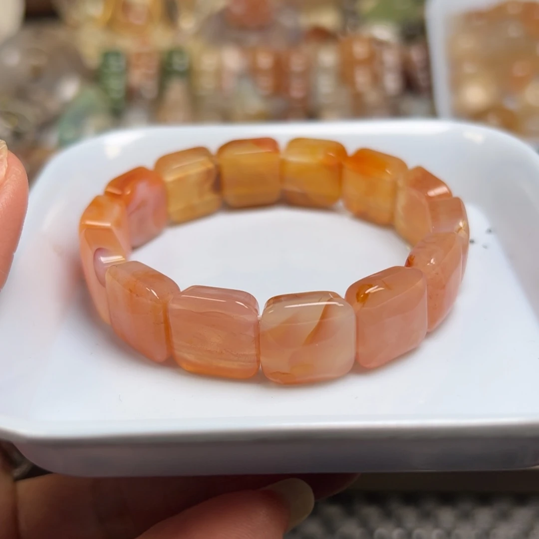 未镶嵌玛瑙/玉髓珠宝半成品