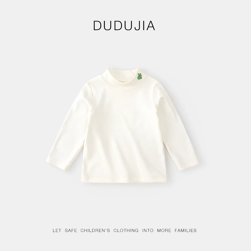 【现货】嘟嘟家宝宝儿童秋冬半高领长袖T恤T4CCT008