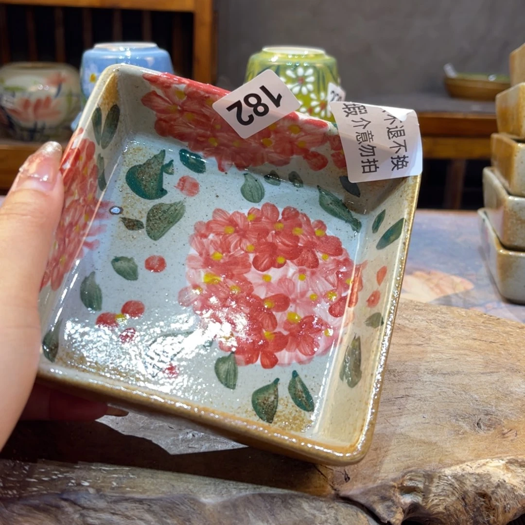 瓷片景德镇手工手绘