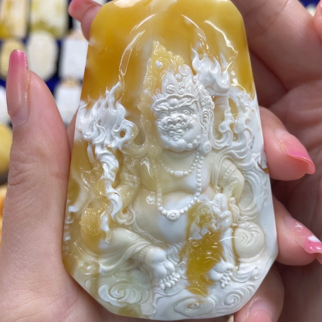 蜜蜡裸石未镶嵌琥珀蜜蜡