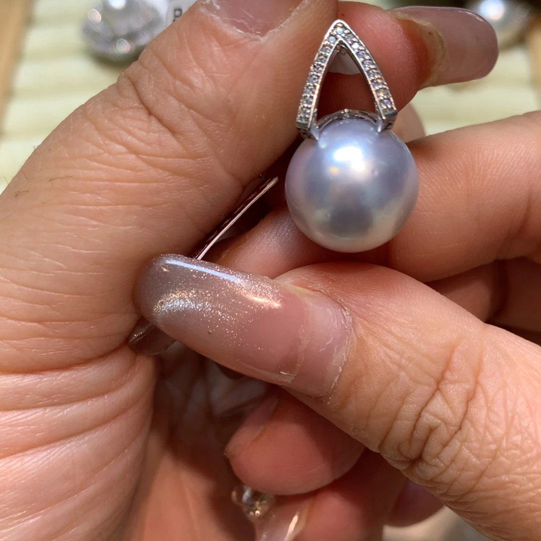 海水珍珠颈饰14K金镶嵌