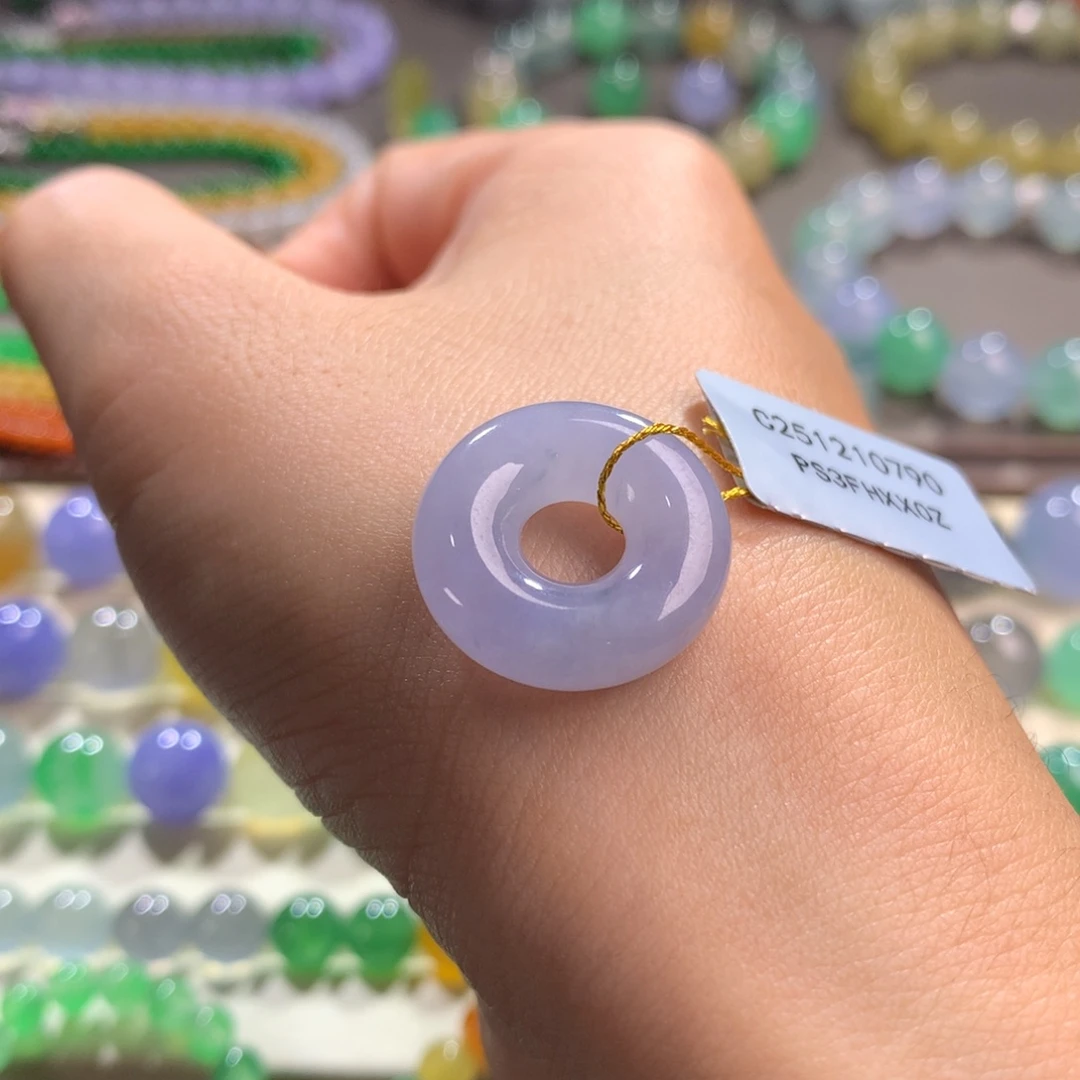 翡翠未镶嵌手链卡19.3～5.8