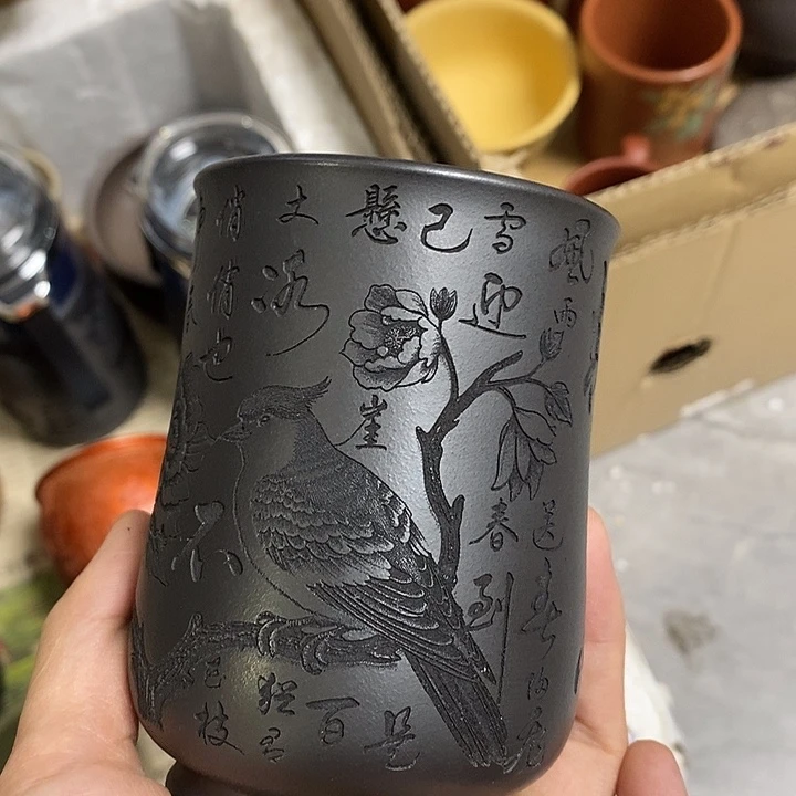 茶杯紫砂放漏111111111