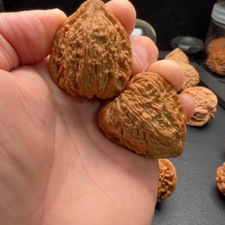 把件文玩核桃35塔尖微修