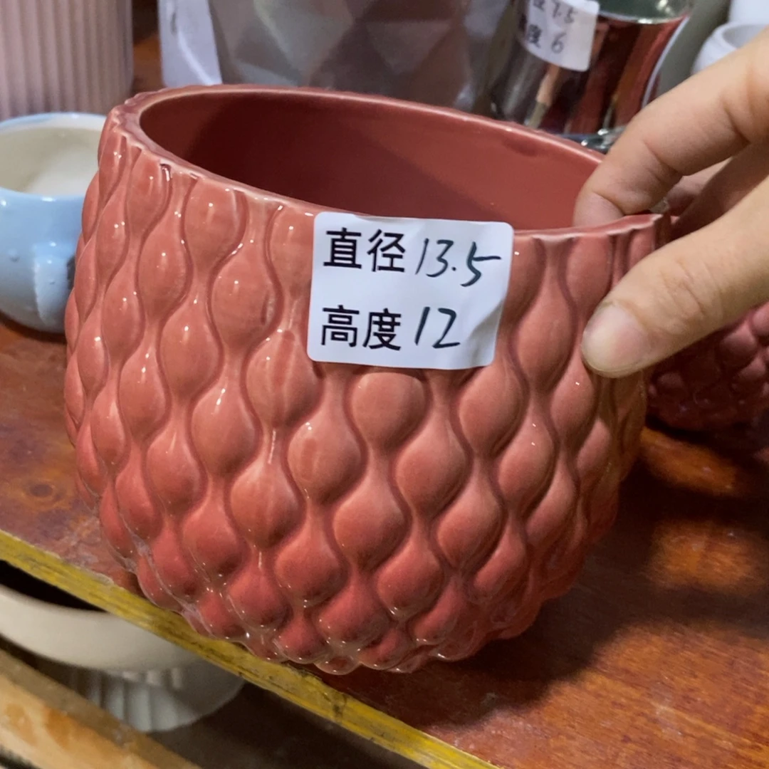 陶杯子陶盆有孔 瑕疵介意勿拍