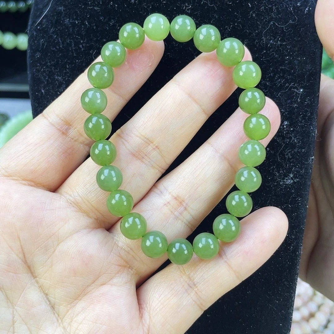 和田玉未镶嵌手链10