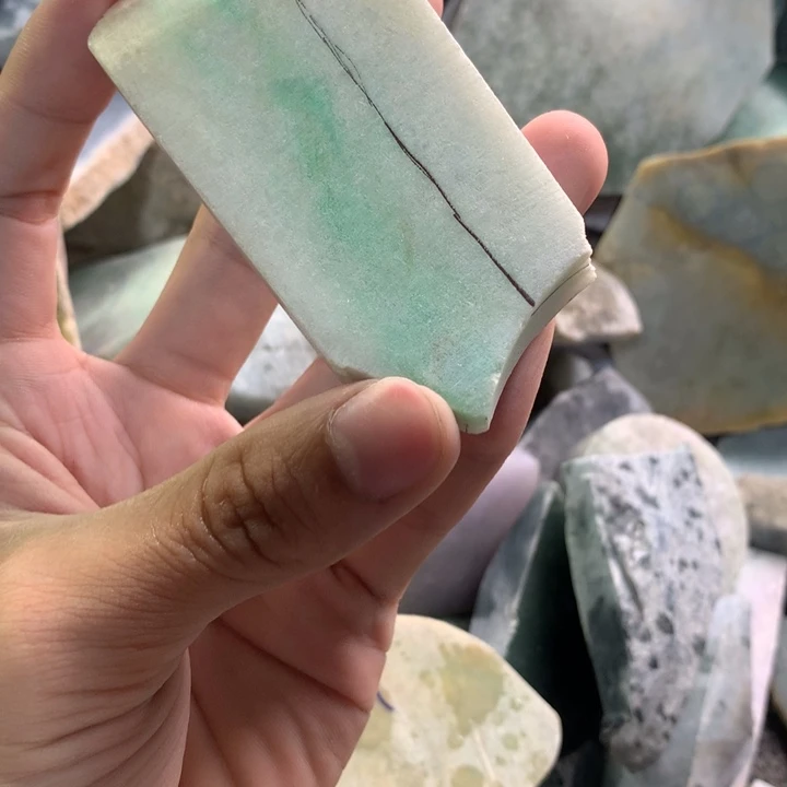 财***则裸石翡翠天然翡翠