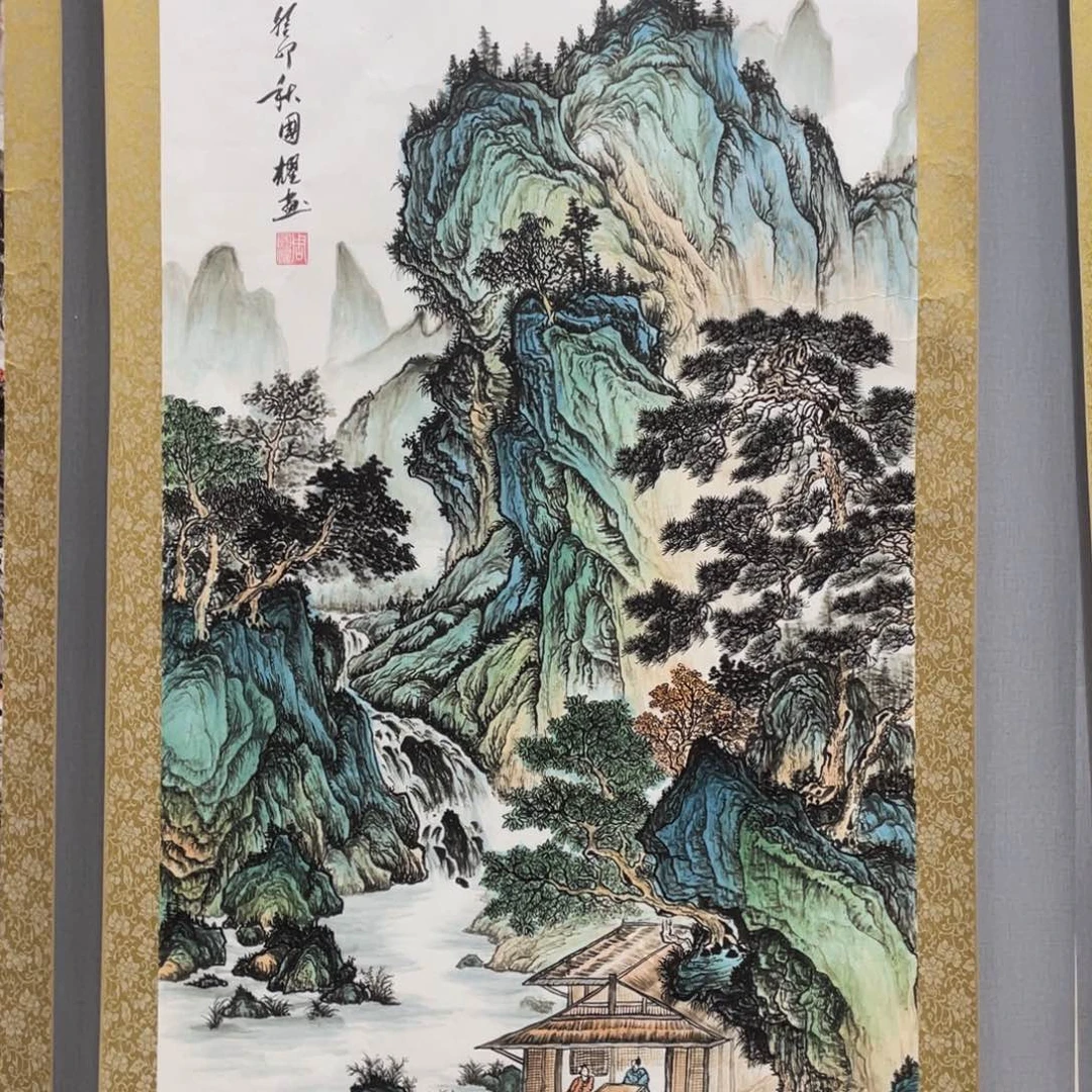 国画老师手笔手绘作品Y