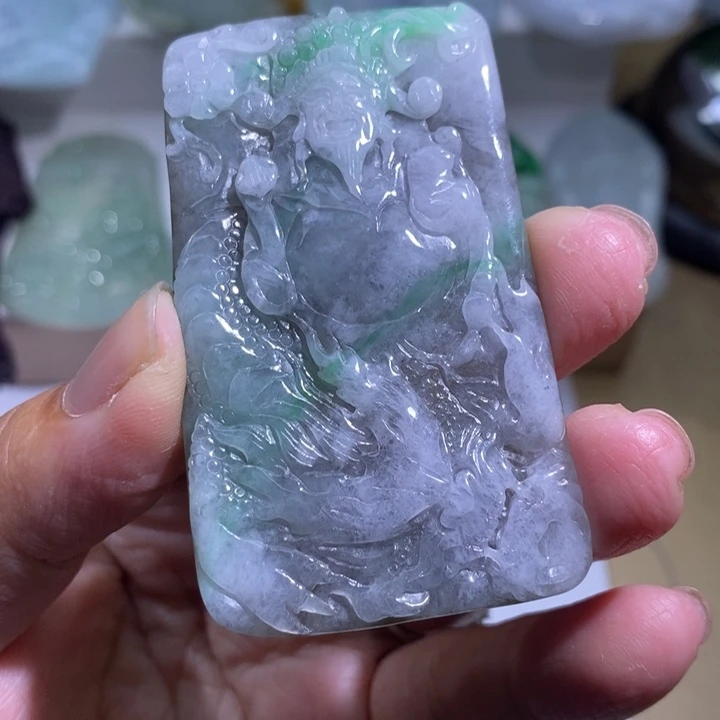 【闪购商品】颈饰未镶嵌翡翠财神