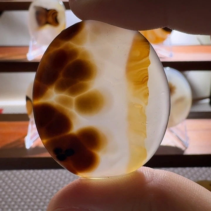 玛瑙/玉髓合金颈饰
