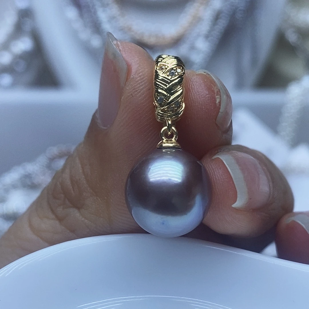 未镶嵌吊坠淡水珍珠