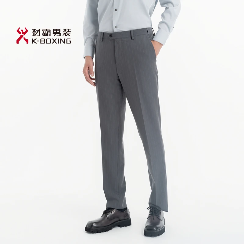 劲霸男装25春季商场同款高档商务通勤休闲西裤|BTFN1909