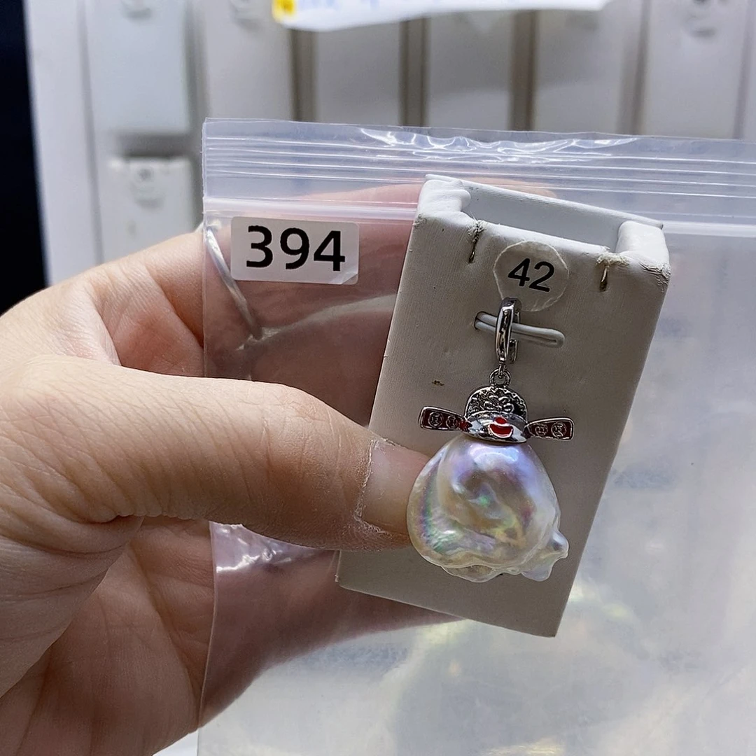 颈饰合金淡水珍珠