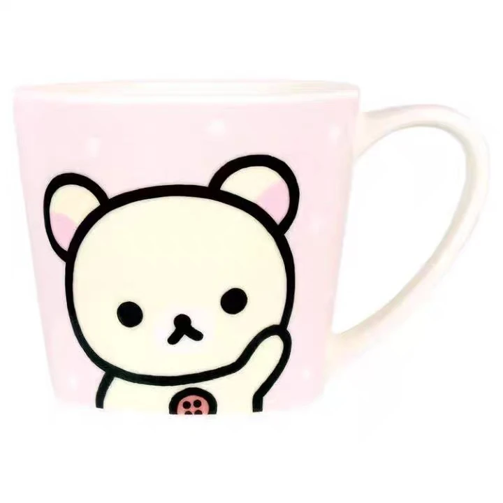 现货 日本代购正品san-x 轻松熊rilakkuma 马克杯 牛奶杯 陶瓷杯