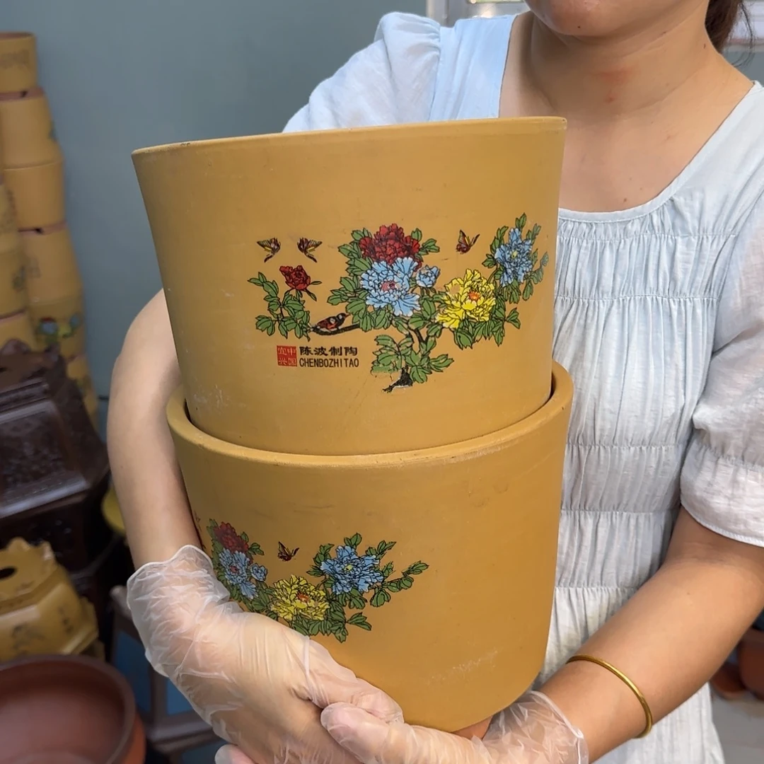 紫砂花盆紫砂口径20