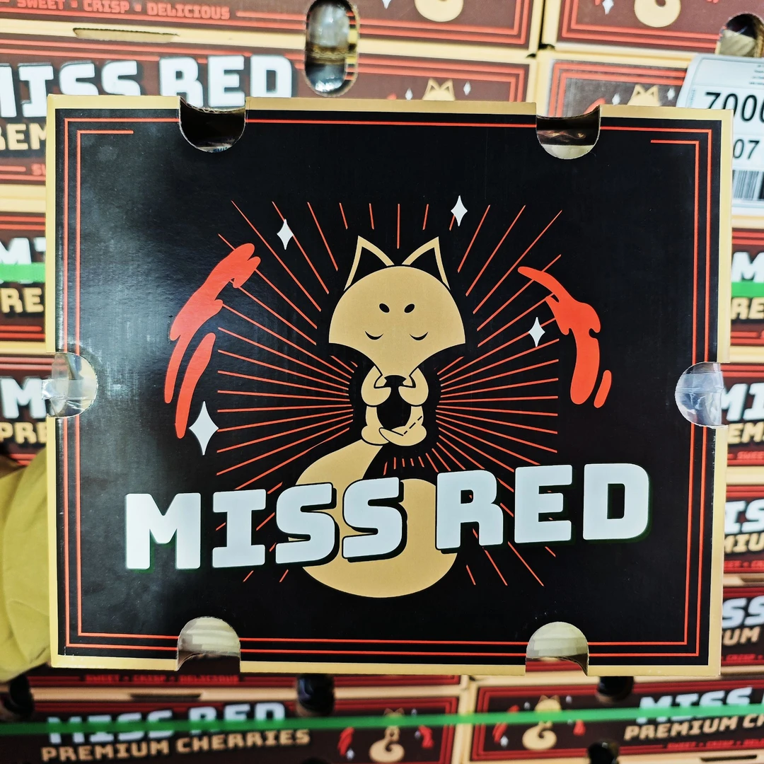 2JD拉宾斯 金狐狸 智利进口海运车厘子 净重5~10斤 内附果径卡