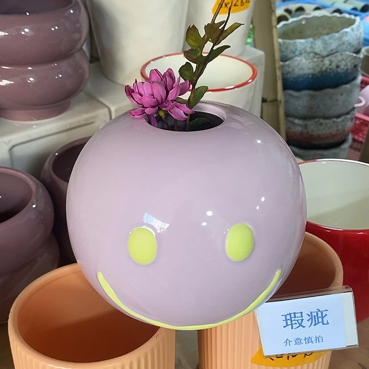 紫砂花盆水培瑕疵盆无孔