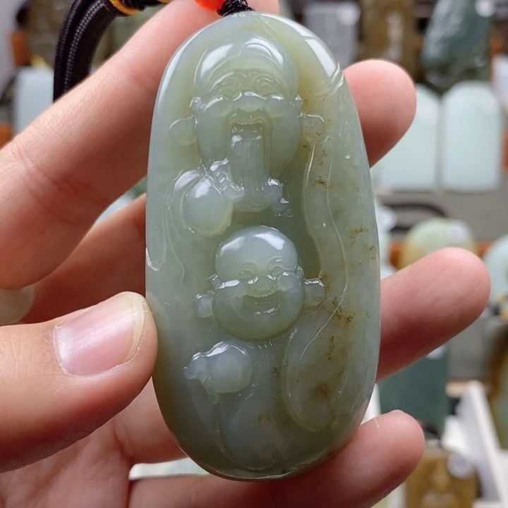 和田玉（糖玉）未镶嵌颈饰