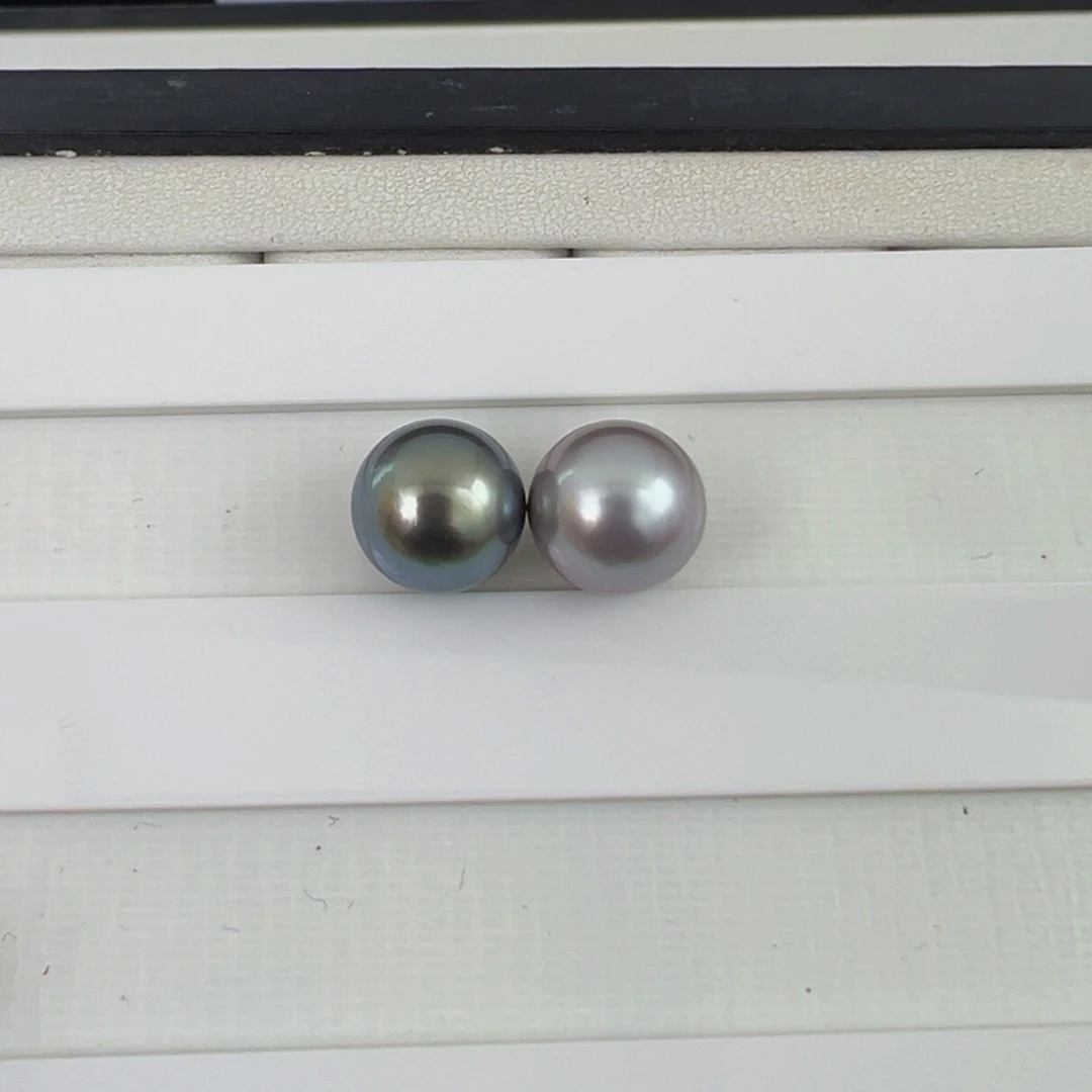 海水珍珠裸珠大溪地裸珠10-11mm可定制爱