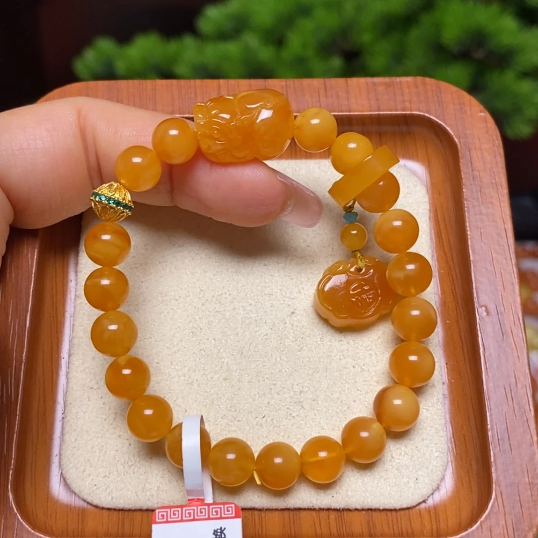 【闪购商品】手链蜜蜡未镶嵌手串