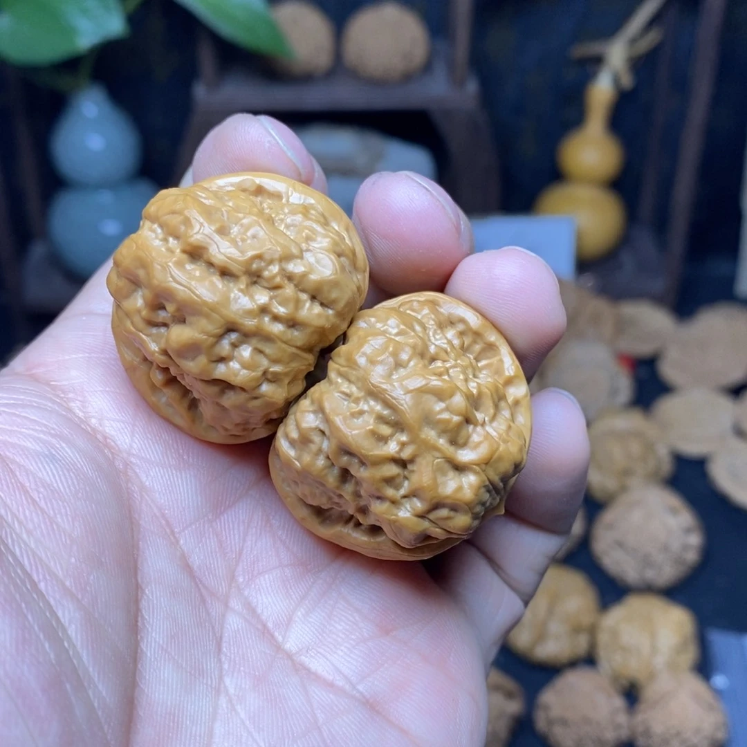 文玩核桃吊坠36蛤蟆头