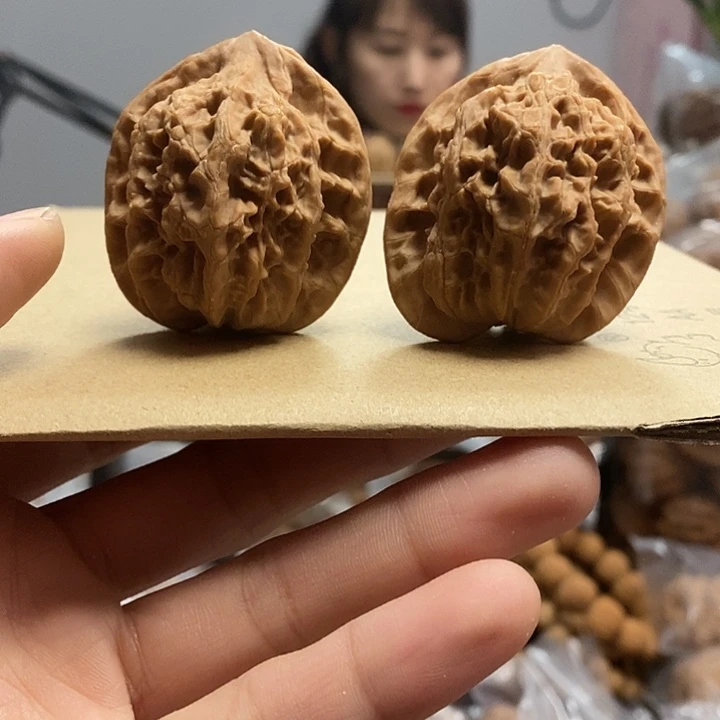 把件文玩核桃42五爷帽小众