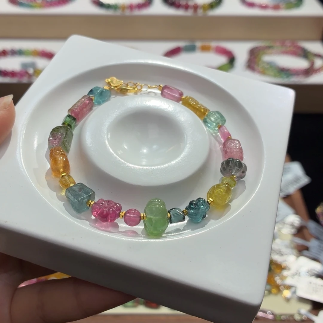 未镶嵌碧玺手串两天看货期