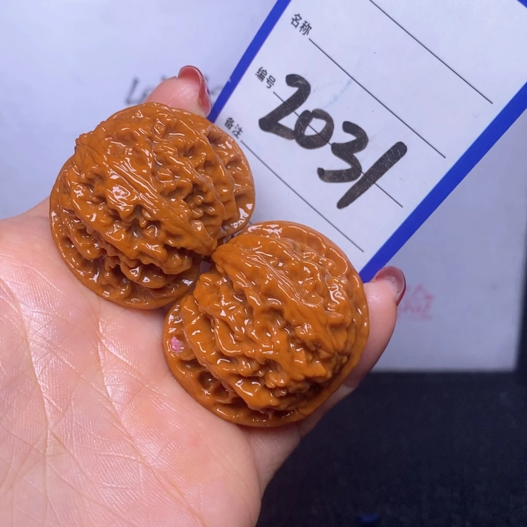 文玩核桃把件2031/39苹果园