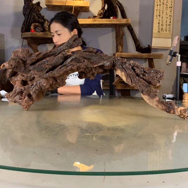 柔***甲天然云南紫柚木会黄水