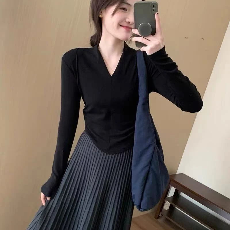 9322春款新款百搭款T恤