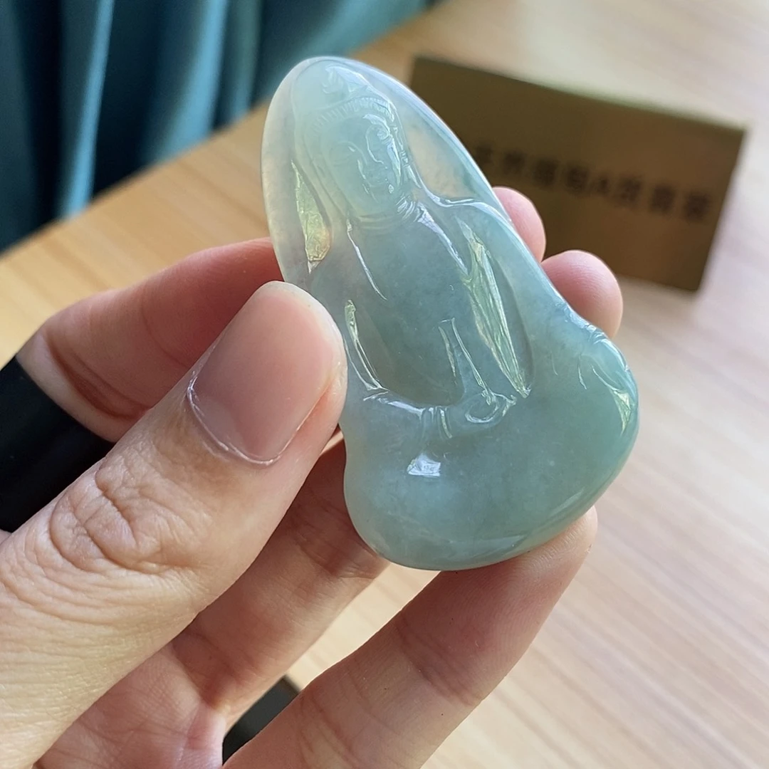 【闪购商品】颈饰未镶嵌翡翠天然缅甸A货翡翠