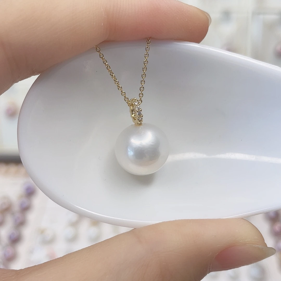 合金吊坠(赠链)淡水珍珠