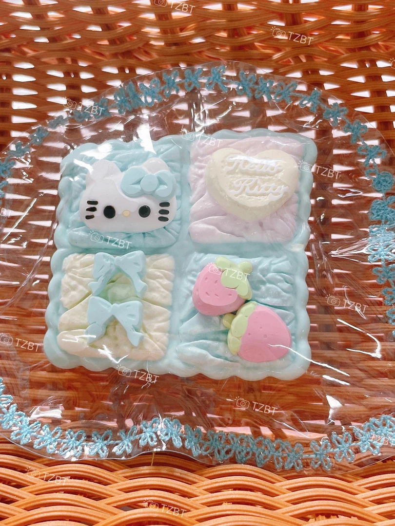 【单个莓果盒系列】食品级硅胶捏捏纯手工制作瑕疵专场链接DIY