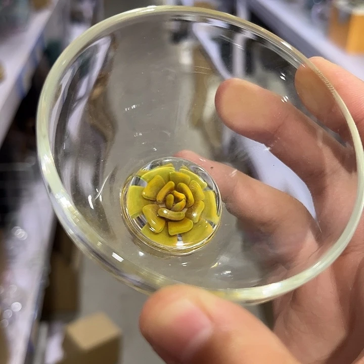 玉见 闻香杯 墨菊