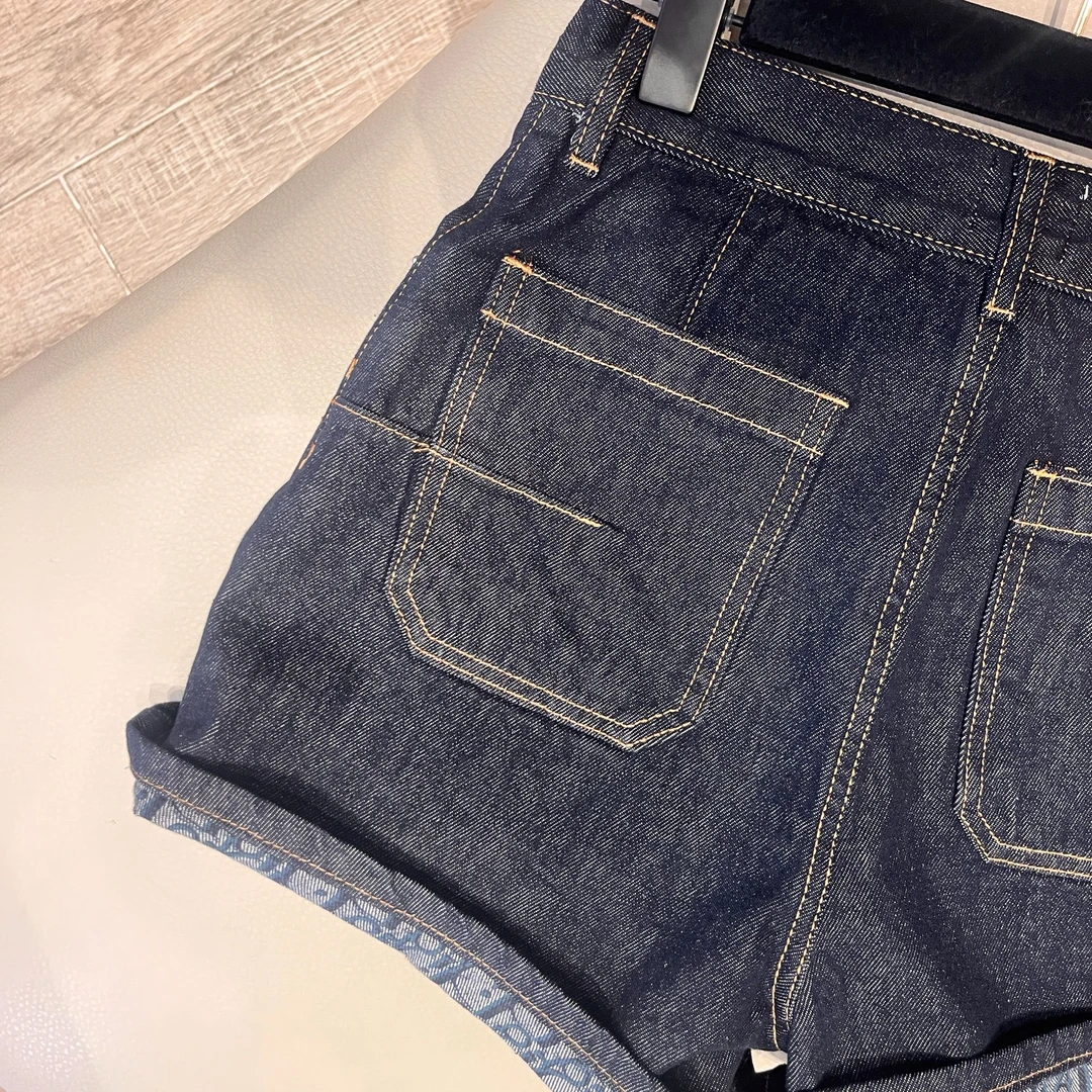 （0068）25新款短牛仔裤E18