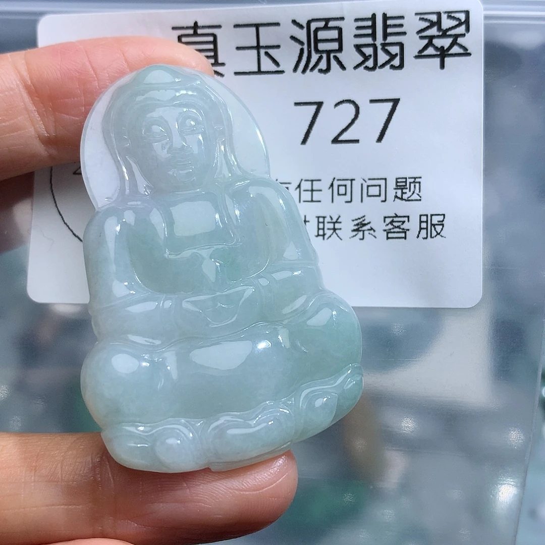 翡翠未镶嵌颈饰727