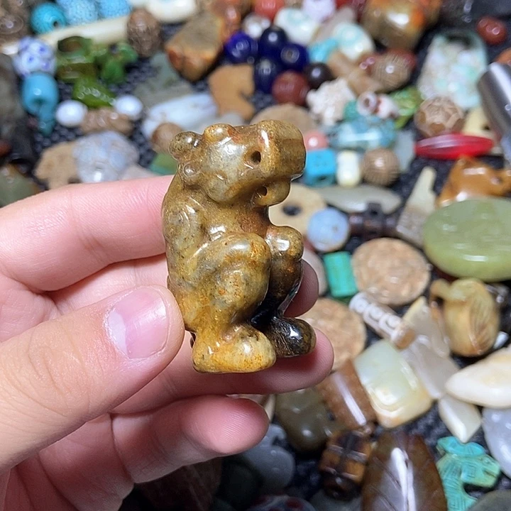 和田玉未镶嵌颈饰103