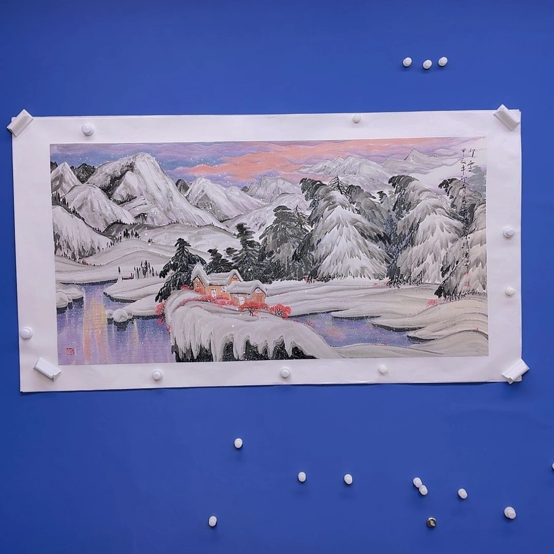 国画多次参加国内外大型画展