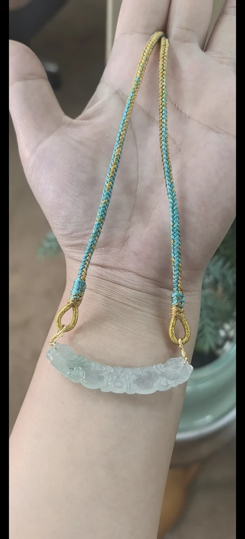 翡翠玉衡吊坠0501