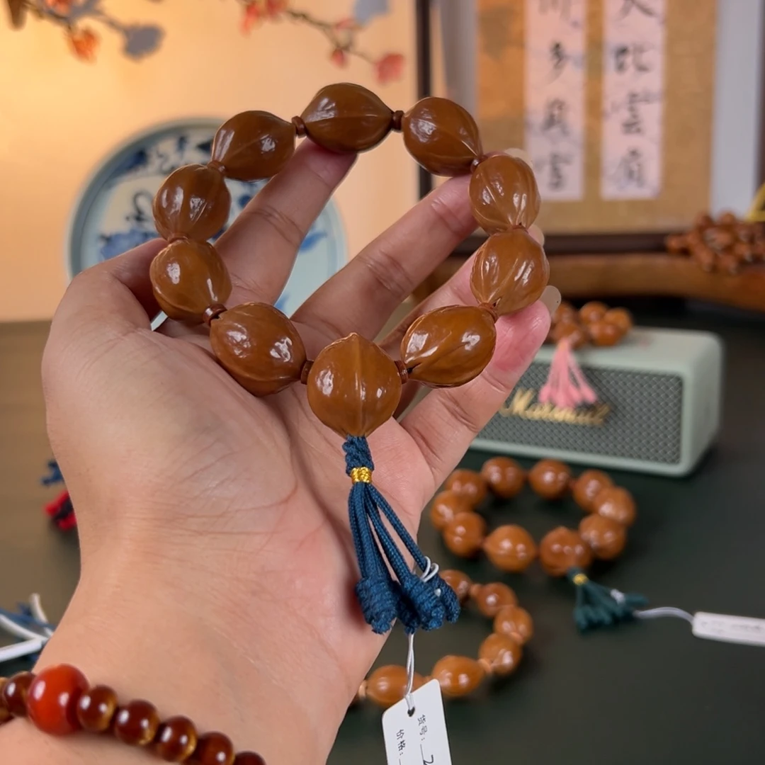 橄榄核手串20×28鲨鱼背