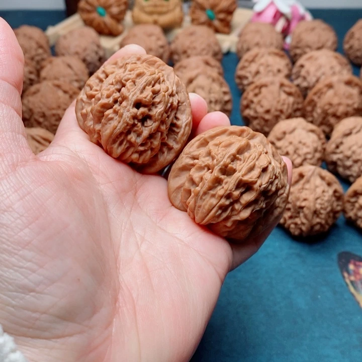 文玩核桃把件四座楼42