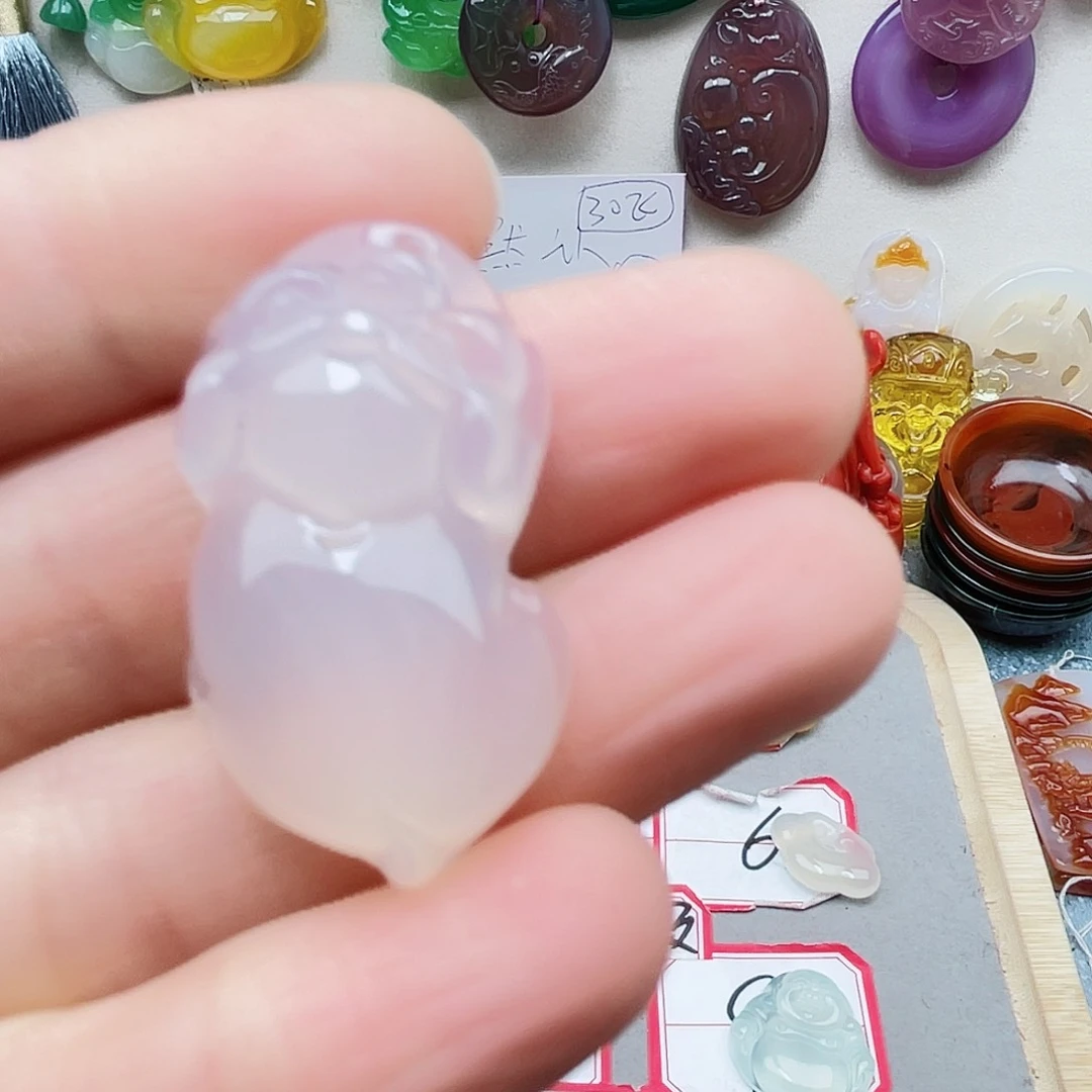 玛瑙/玉髓颈饰合金꒰****꒱