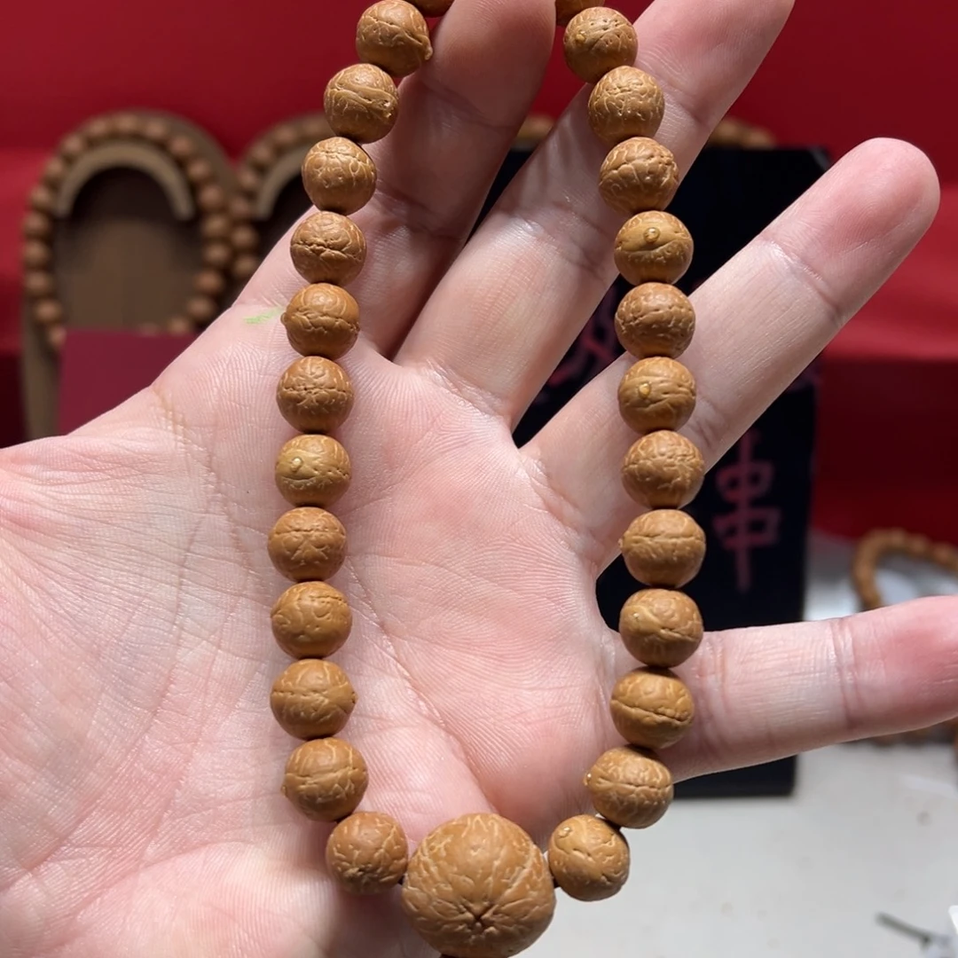手串凤眼菩提10.5mm尼泊尔凤眼菩提手持27