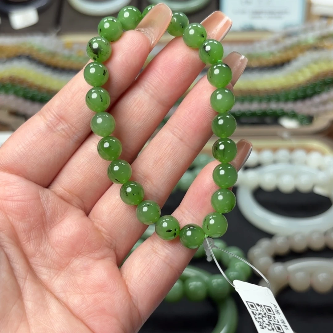 和田玉未镶嵌手串