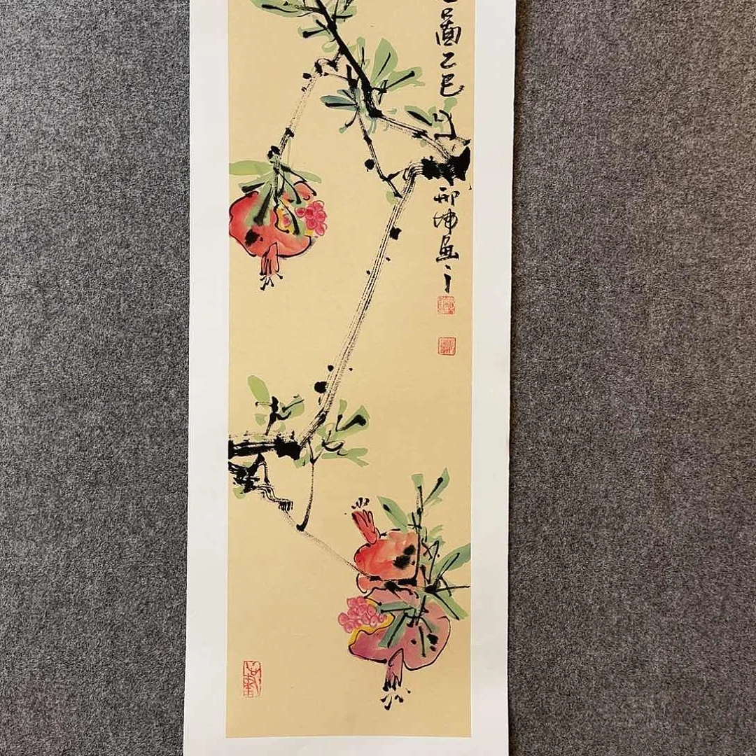 国画邢坤老师手绘作品