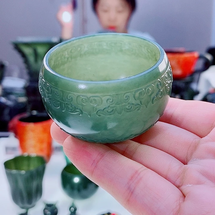 和田玉（青玉）未镶嵌把件