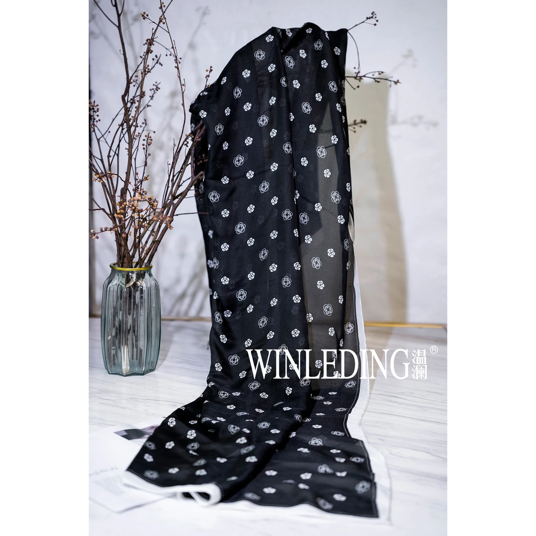 山茶花围巾00501