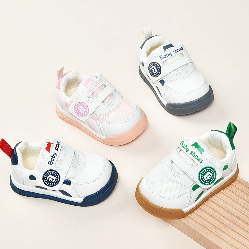学步鞋运动鞋春秋季0一1-2岁婴儿鞋软底透气婴幼儿女宝宝鞋子