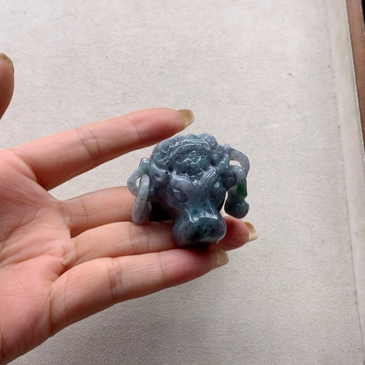 最***运翡翠未镶嵌戒指666