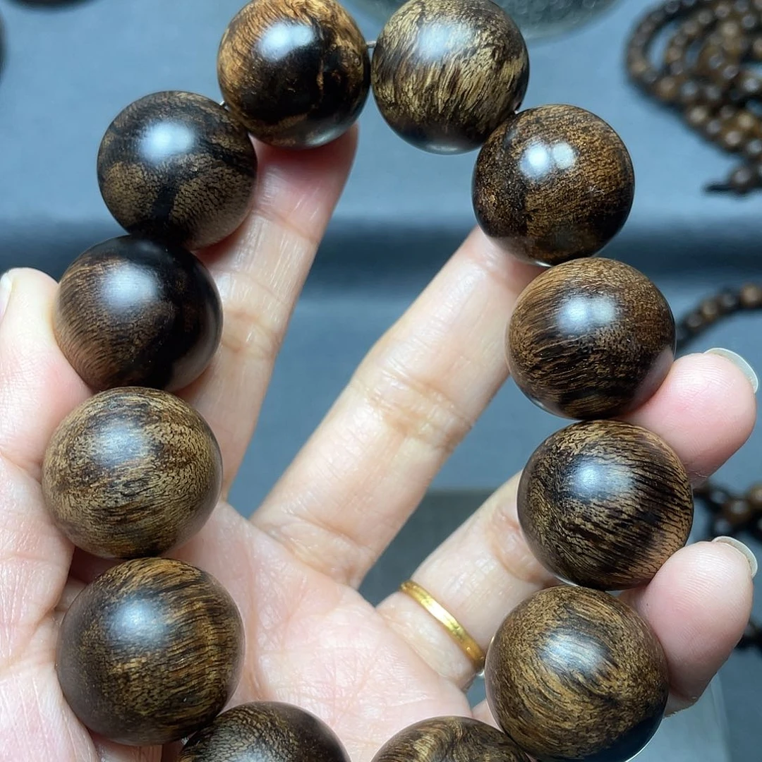 沉香手串浪*白棋瘤疤2.0